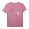 Rhythmische Sportgymnastik Gymnastik T-Shirt mit Gymnastikband Motiv – Sportliche Bekleidung für Damen und Mädchen im Turnverein und Zuhause