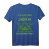 Jäger T-Shirt mit Spruch – Leg dich niemals mit einem Jäger an – Lustiges Jagd Outfit für Männer, Frauen & Kinder als Geschenkidee
