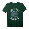 Save Sharks Haischutz Taucher T-Shirt – Für Meeresschützer, Umweltaktivisten & Taucher als nachhaltiges Geschenk