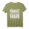 Always Be Shark Weißer Hai Raubfisch Tauchen Schnorcheln T-Shirt – Perfektes Geschenk für Schwimmer, Taucher & Wassersportfans