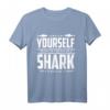 Always Be Shark Weißer Hai Raubfisch Tauchen Schnorcheln T-Shirt – Perfektes Geschenk für Schwimmer, Taucher & Wassersportfans