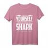 Always Be Shark Weißer Hai Raubfisch Tauchen Schnorcheln T-Shirt – Perfektes Geschenk für Schwimmer, Taucher & Wassersportfans