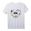 Lehrreiches Haiarten Shirt für Kinder – Bunte Meereswelt mit Großen Weißen, Walhai, Tigerhai & mehr – Perfektes Geschenk für Hai-Fans