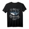 Hai Haie Haifisch T-Shirt - Lustiges Meeresmotiv, klassisch geschnitten, perfekt für Meeresliebhaber und Tierfans