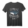 Hai Haie Haifisch T-Shirt - Lustiges Meeresmotiv, klassisch geschnitten, perfekt für Meeresliebhaber und Tierfans
