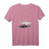Damen Fisch Surfer Geschenk Unterwasserwelt Vintage Hai T-Shirt mit V-Ausschnitt – Perfekt für Meeresliebhaberinnen, Tierfreunde & Geschenke zu Weihnachten, Muttertag & Geburtstag