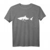Tiersilhouette | Haifisch, Hammerhai & Tigerhai T-Shirt – Perfekt als Taucher- und Meeresliebhaber-Geschenk für Weihnachten & Geburtstag