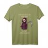 Sensenmann Schwarzer Humor Halloween T-Shirt mit Sarkasmus – Lustiges Grim Reaper Outfit für Partys & Geschenke