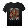Easy Pirat Kostüm T-Shirt mit Totenkopf & Skelett-Design für Halloween und Themen-Partys – Schnelles & Cooles Piraten-Outfit für Männer & Jugendliche