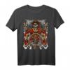 Easy Pirat Kostüm T-Shirt mit Totenkopf & Skelett-Design für Halloween und Themen-Partys – Schnelles & Cooles Piraten-Outfit für Männer & Jugendliche