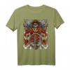 Easy Pirat Kostüm T-Shirt mit Totenkopf & Skelett-Design für Halloween und Themen-Partys – Schnelles & Cooles Piraten-Outfit für Männer & Jugendliche
