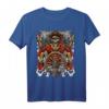 Easy Pirat Kostüm T-Shirt mit Totenkopf & Skelett-Design für Halloween und Themen-Partys – Schnelles & Cooles Piraten-Outfit für Männer & Jugendliche