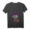 Damen Volleyball Witch Halloween T-Shirt - Lustiges V-Ausschnitt Sportshirt für Damen, perfekt für Halloween und Volleyball-Fans