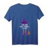 Damen Volleyball Witch Halloween T-Shirt - Lustiges V-Ausschnitt Sportshirt für Damen, perfekt für Halloween und Volleyball-Fans