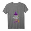 Damen Volleyball Witch Halloween T-Shirt - Lustiges V-Ausschnitt Sportshirt für Damen, perfekt für Halloween und Volleyball-Fans