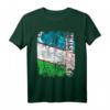 USBEKISTAN Flagge T-Shirt für Damen, Herren & Kinder – Klassisch geschnitten mit doppelt genähtem Saum