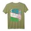 USBEKISTAN Flagge T-Shirt für Damen, Herren & Kinder – Klassisch geschnitten mit doppelt genähtem Saum