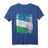 USBEKISTAN Flagge T-Shirt für Damen, Herren & Kinder – Klassisch geschnitten mit doppelt genähtem Saum