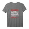 Damen Handball Mama T-Shirt - Könnte Lauter Werden Handballspieler Spruch, Perfektes Geschenk für Handballeltern und Fans