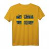 SCHWEDEN Flagge Damen Herren Kinder T-Shirt - Klassisch geschnitten, doppelt genähter Saum, perfektes Fan- und Souvenir-Shirt