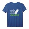 Handballer Sprüche T-Shirt - Echte Kerle Spielen Handball, ideales Geschenk für Freunde & Familie zu Geburtstag oder Weihnachten