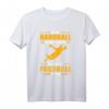Handball vs. Fußball! - Echtes Handball T-Shirt mit Spruch für Fans und Spieler - Das perfekte Teamsport-Geschenk