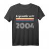Lustiges 20. Geburtstag T-Shirt & Deko für Mann & Frau - Witzige Geschenkidee & Geburtstagsparty-Deko 2004