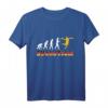 40Geburtstag T-Shirt Evolution für Männer – Perfektes Geschenk für Handballliebhaber zum Geburtstag