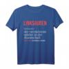 Handballspieler Handballer - Definition Linksaußen Handball T-Shirt für Fans und Spieler