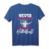 Handball T-Shirt – Geschenk für Mädchen, Frauen, Kinder und Handballfans | Perfekt für Weihnachten & Geburtstag