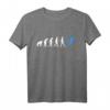 Handballer Evolution Handball Entwicklung Handballspieler T-Shirt – Perfekt für Sportler, Trainer & Geburtstagsgeschenke im Handballverein