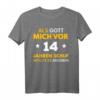 Lustiges 14. Geburtstag T-Shirt für Jungen & Mädchen - Perfekte Geschenkidee und Deko für den 14. Geburtstag 2010