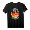 Deutschland Schwarz Rot Gold Handball Fan T-Shirt - Lustiges Supporter Shirt & Geschenkidee für Handballfans und Spieler