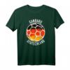 Deutschland Schwarz Rot Gold Handball Fan T-Shirt - Lustiges Supporter Shirt & Geschenkidee für Handballfans und Spieler
