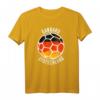 Deutschland Schwarz Rot Gold Handball Fan T-Shirt - Lustiges Supporter Shirt & Geschenkidee für Handballfans und Spieler
