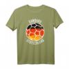 Deutschland Schwarz Rot Gold Handball Fan T-Shirt - Lustiges Supporter Shirt & Geschenkidee für Handballfans und Spieler
