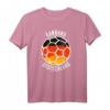 Deutschland Schwarz Rot Gold Handball Fan T-Shirt - Lustiges Supporter Shirt & Geschenkidee für Handballfans und Spieler