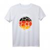 Deutschland Schwarz Rot Gold Handball Fan T-Shirt - Lustiges Supporter Shirt & Geschenkidee für Handballfans und Spieler
