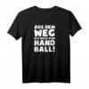 Handball-Fan Pullover & Hoodie mit '...muss zum Handball!' - Lustiges Geschenk für Handballspieler & Fans zu Weihnachten, Geburtstag oder Valentinstag