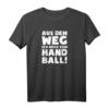 Handball-Fan Pullover & Hoodie mit '...muss zum Handball!' - Lustiges Geschenk für Handballspieler & Fans zu Weihnachten, Geburtstag oder Valentinstag