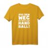 Handball-Fan Pullover & Hoodie mit '...muss zum Handball!' - Lustiges Geschenk für Handballspieler & Fans zu Weihnachten, Geburtstag oder Valentinstag