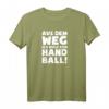 Handball-Fan Pullover & Hoodie mit '...muss zum Handball!' - Lustiges Geschenk für Handballspieler & Fans zu Weihnachten, Geburtstag oder Valentinstag