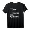 Brav Unartig Handball Lustiges Weihnachts Geschenk Shirt für Damen & Herren - Perfektes Geschenk für Handballfans, Freunde & Familie