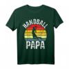 Handball Papa T-Shirt – Lustiges Geschenk für Handballspieler, Trainer & Fans zum Vatertag & Weihnachten