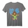 Kinder Sechster Geburtstag T-Shirt mit Löwe und Basketball - Für kleine Geburtstagskinder, die Sport und Löwen lieben