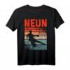 9. Geburtstag Retro Handball Fan T-Shirt für Jungen - Perfektes Geschenk zum Geburtstag & Dekoration für Handball begeisterte Kinder