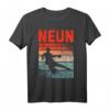 9. Geburtstag Retro Handball Fan T-Shirt für Jungen - Perfektes Geschenk zum Geburtstag & Dekoration für Handball begeisterte Kinder