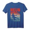 9. Geburtstag Retro Handball Fan T-Shirt für Jungen - Perfektes Geschenk zum Geburtstag & Dekoration für Handball begeisterte Kinder