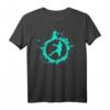 Wurfsprung Angriff Handball T-Shirt für Frauen und Männer – Sportliches, klassisch geschnittenes Handball Shirt für Training, Spiel & Fans