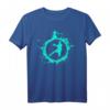Wurfsprung Angriff Handball T-Shirt für Frauen und Männer – Sportliches, klassisch geschnittenes Handball Shirt für Training, Spiel & Fans